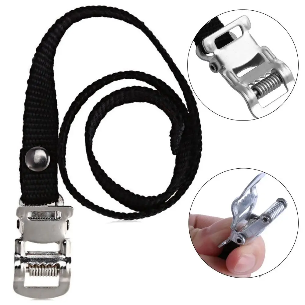 Cycling Nylon Fixed Gear Strengthen Security Belts Binding Pedal Bicycle Footrest Bicycle Toe Straps Non Slip Strap