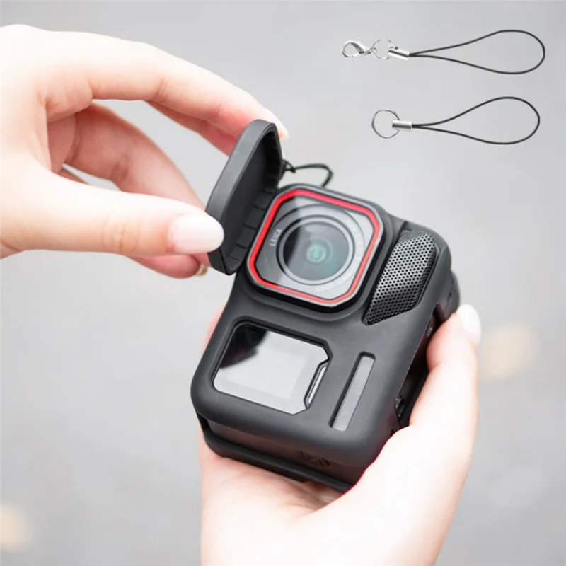 

Новинка 2025 года — пылезащитный чехол для объектива STARTRC дляinsta360 Ace Pro 2, силиконовый чехол, защитный чехол от падения