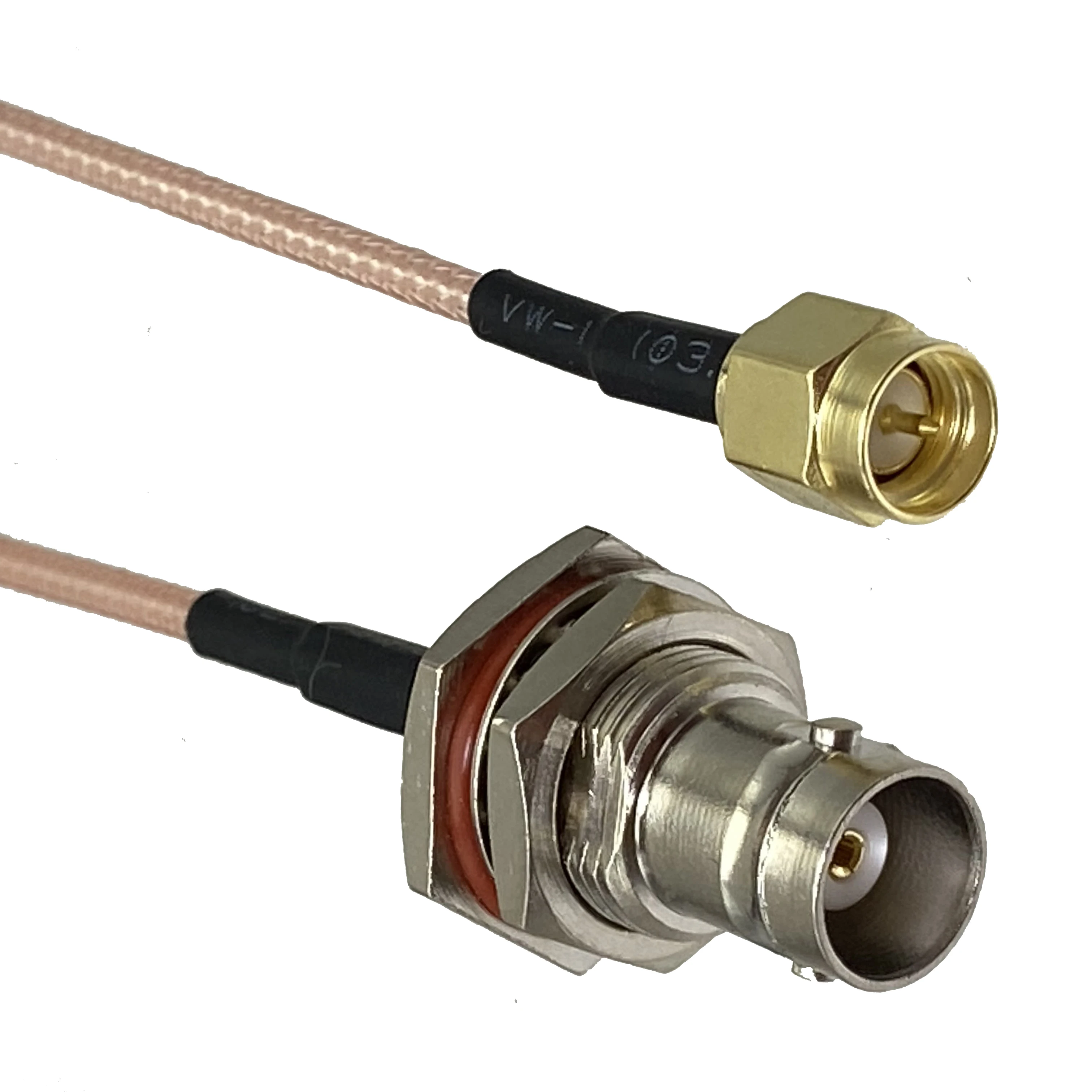 RG316 Cable BNC to BNC SMA Male Plug & Female jack Bulkhead & Right Angle Connector RF coaxial Jumper Pigtail Straight 6inch~10M