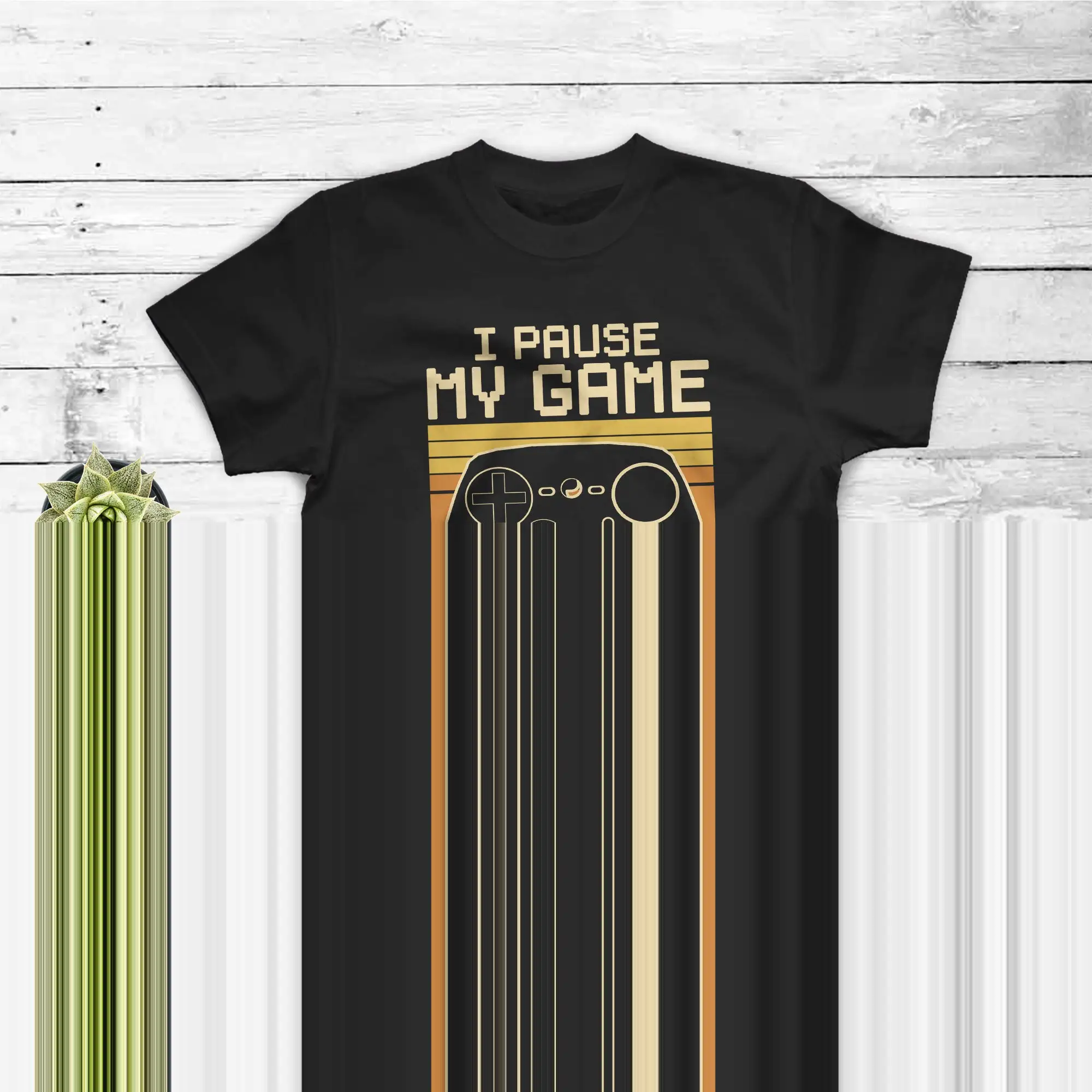 I Paused My Game To Be Here Gamer T Shirt