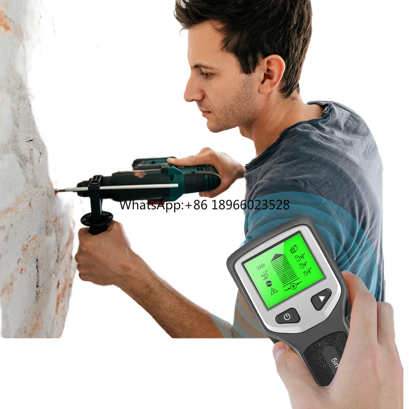 

Hot selling Stud Finder Wall Scanner - 5 in 1 Electronic Stud Detector with Upgraded Smart Sensor