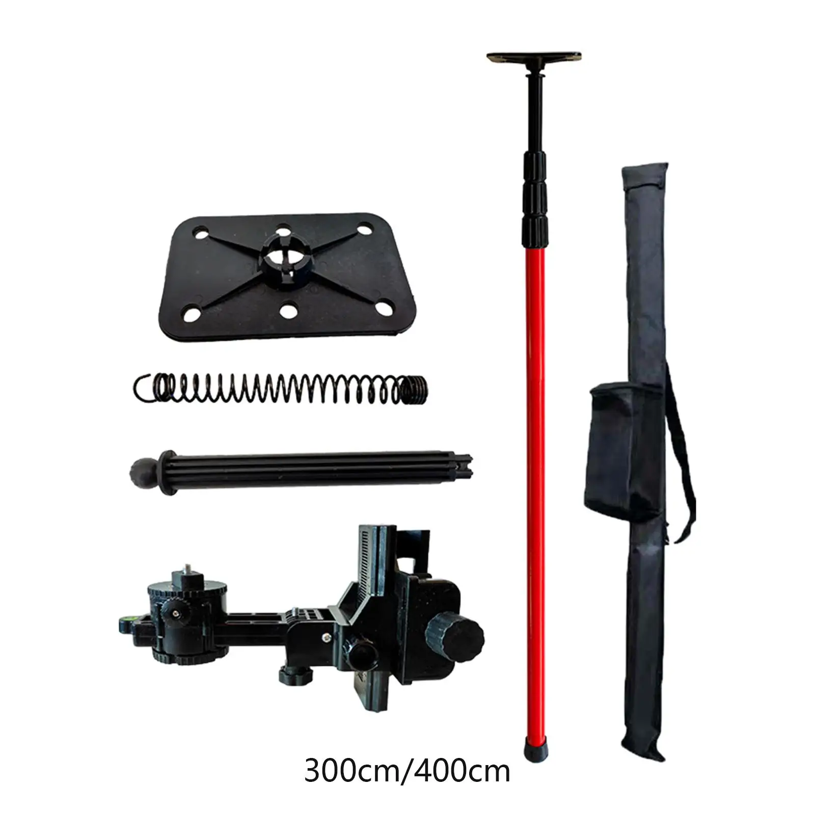 Imagem -04 - Suporte de Parede de Nivelamento Automático Telescópica Rod Teto Suporte Artefato Levantamento Rod Bracket Nível Laser Estável Acessórios