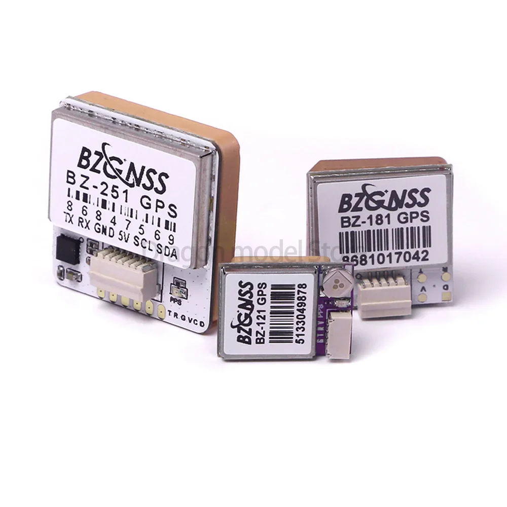 BZGNSS BZ-251 BZ-181 BZ-121 M10 GPS Dual Protocol FPV Return Hover F4 F7 Flight Control Fixed Wing FPV Return Rescue Drone Parts