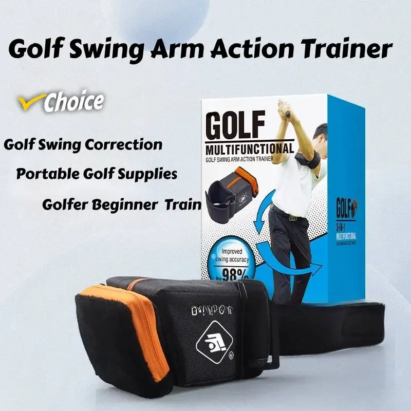 Golf Swing Arm Action Trainer Golf Swing Training Aid Adults Training Tool Swing Practice Portable Golf Swing Trainer