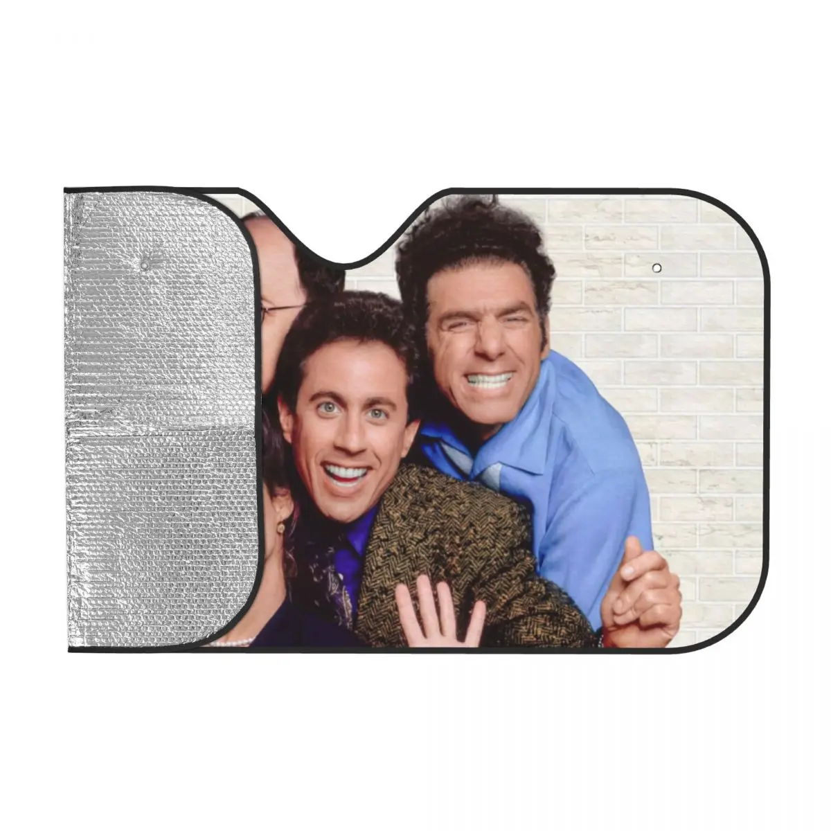 Seinfeld Is Coming To Netflix Of Friends Funny Car Windshield Sunshade foil anti ultraviolet sun visor for automobile windshield