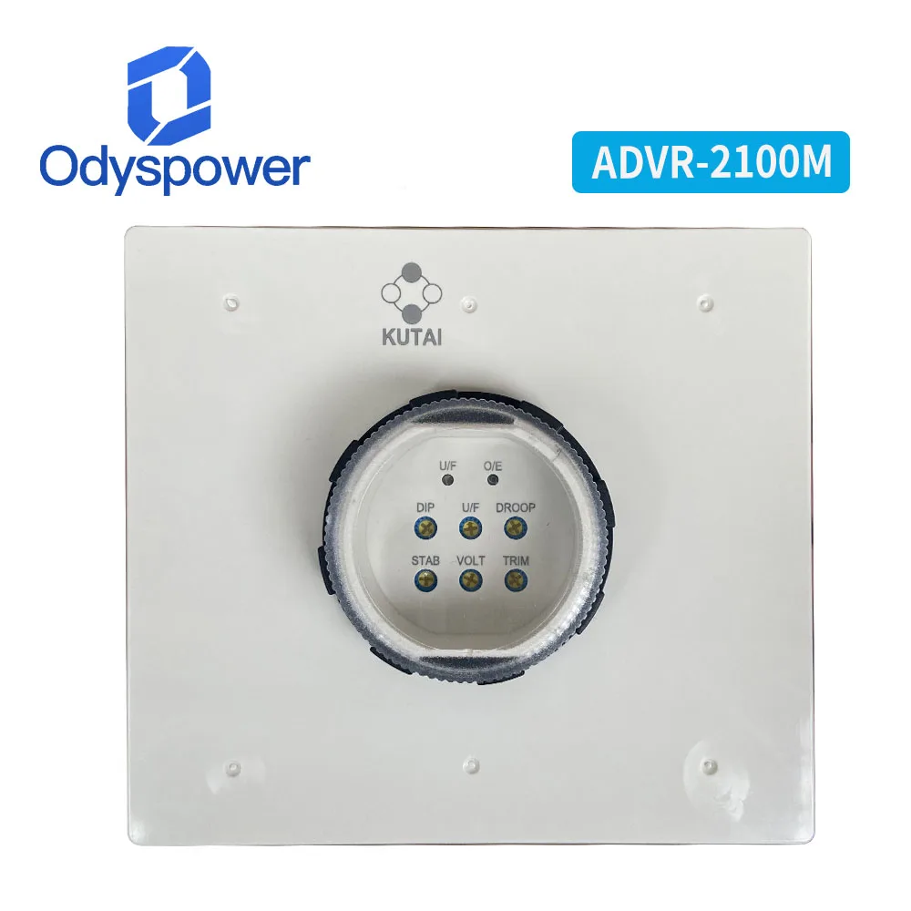 Original KUTAI ADVR‑2100M Automatic Voltage Regulator AVR, Excitation Regulation Module Compatible for Marathon PM500 Generator