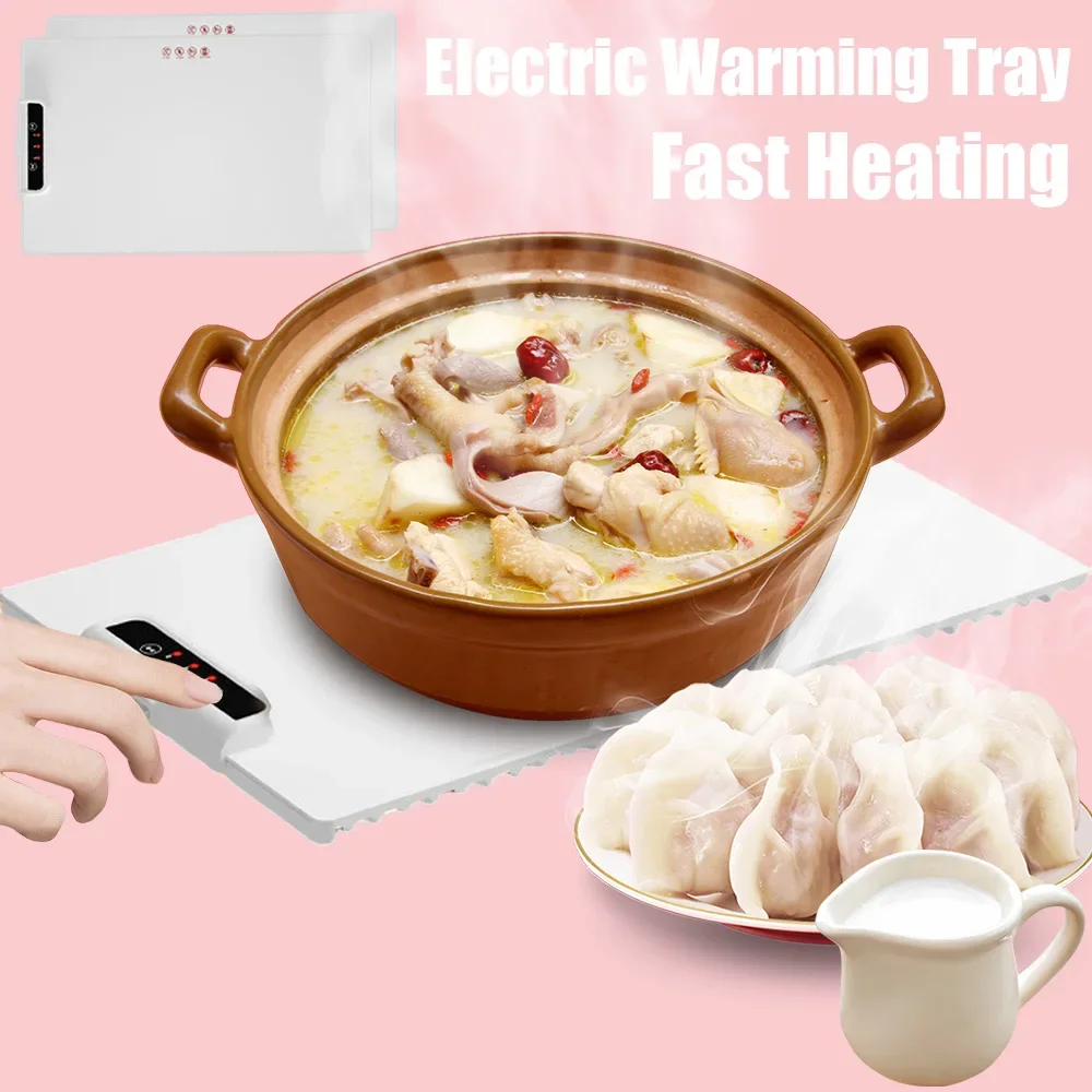 Fast Heating Food Electric Warming Tray Multifunctional Kitchen Home Table Constant Temperature Heating Plate Kitchen Tools ホットプ