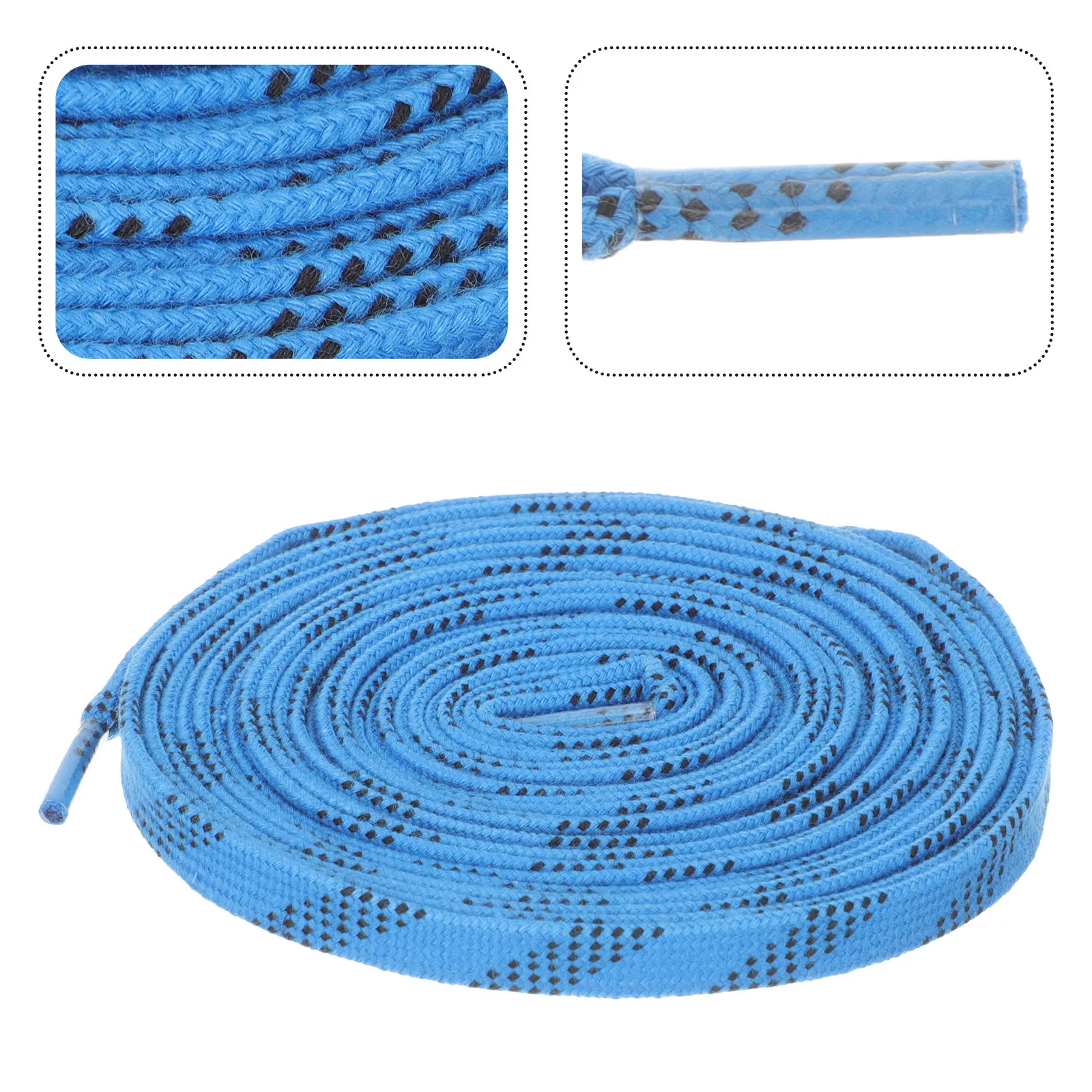 

1 пара износостойких полиэстеровых шнурков для хоккейных и роликовых коньков, стильные аксессуары для обуви