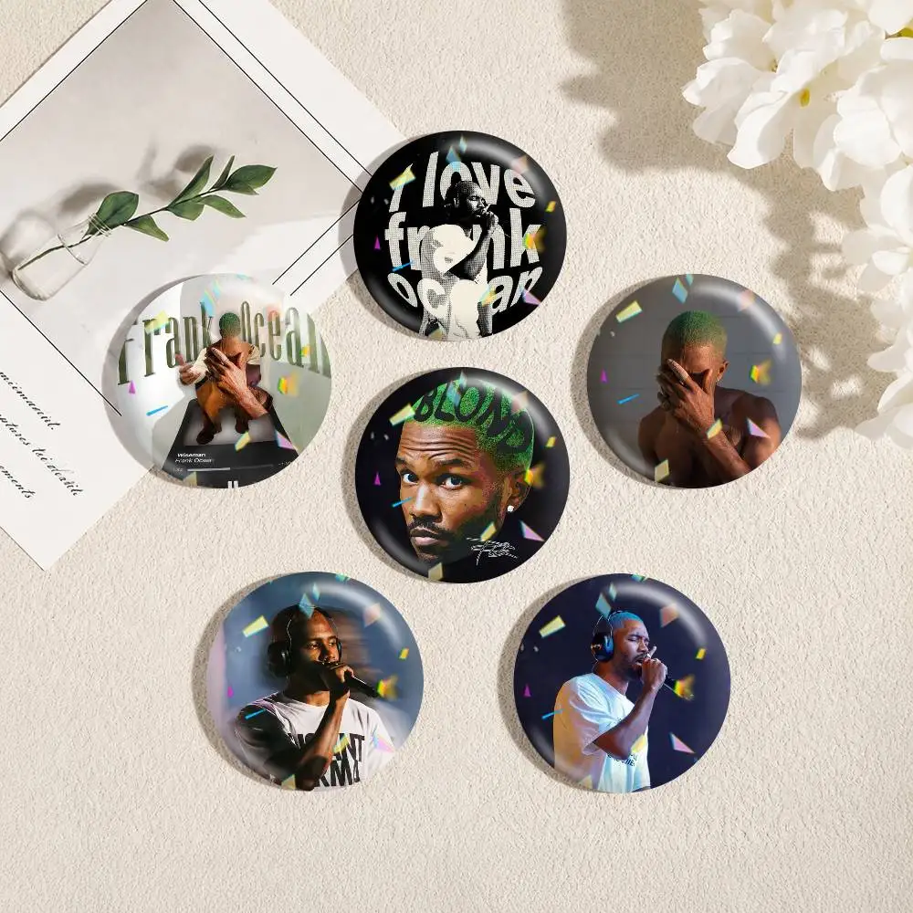Blood F-Frank O-Oceans  25 32 44 58 75mm Badges Personalized Round Brooches Pins Accessory Gift