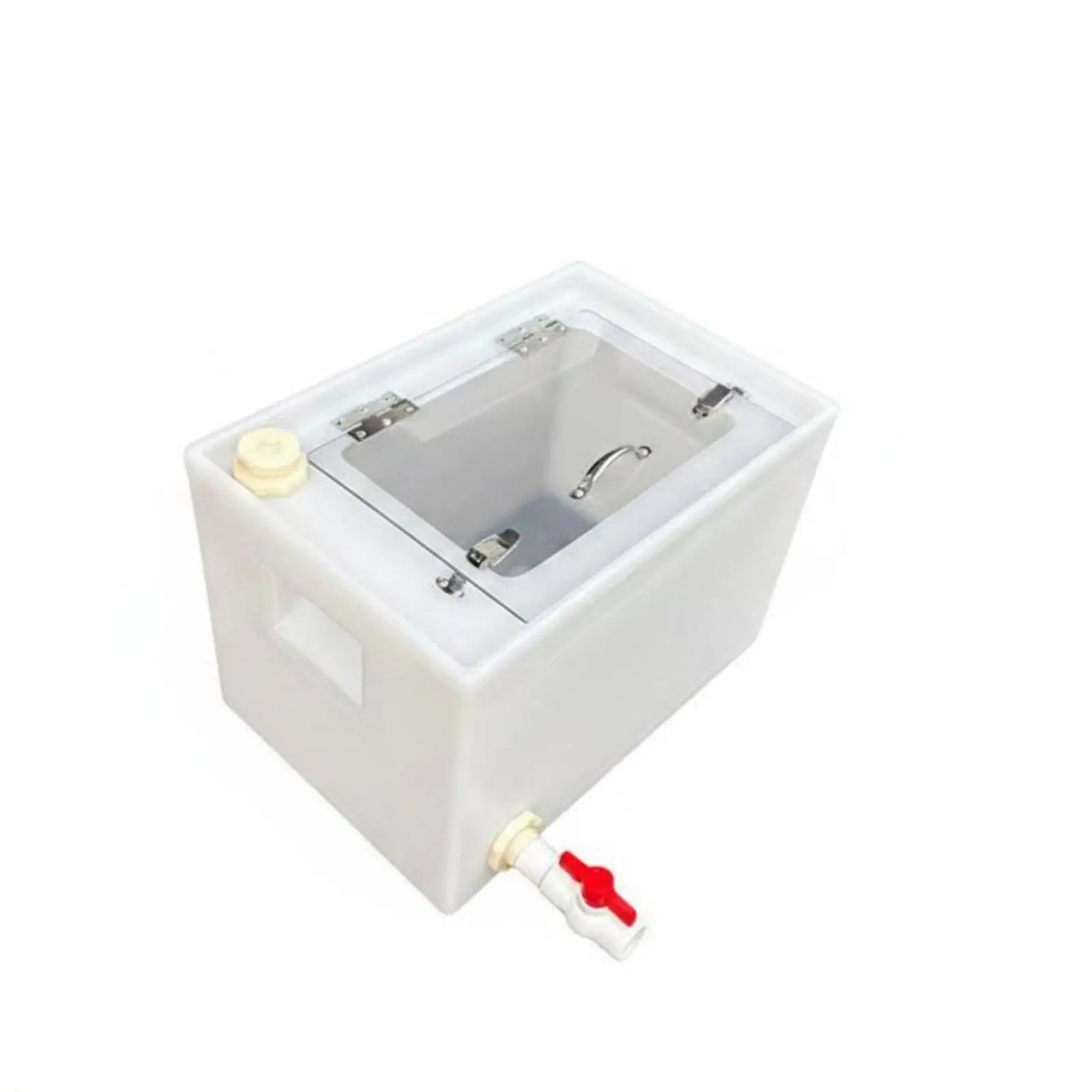 Aquatic Transport Case Overflow Aquarium Box Live Fish Tank Container Practical Aquatic Storage for Aquaculture and Transport