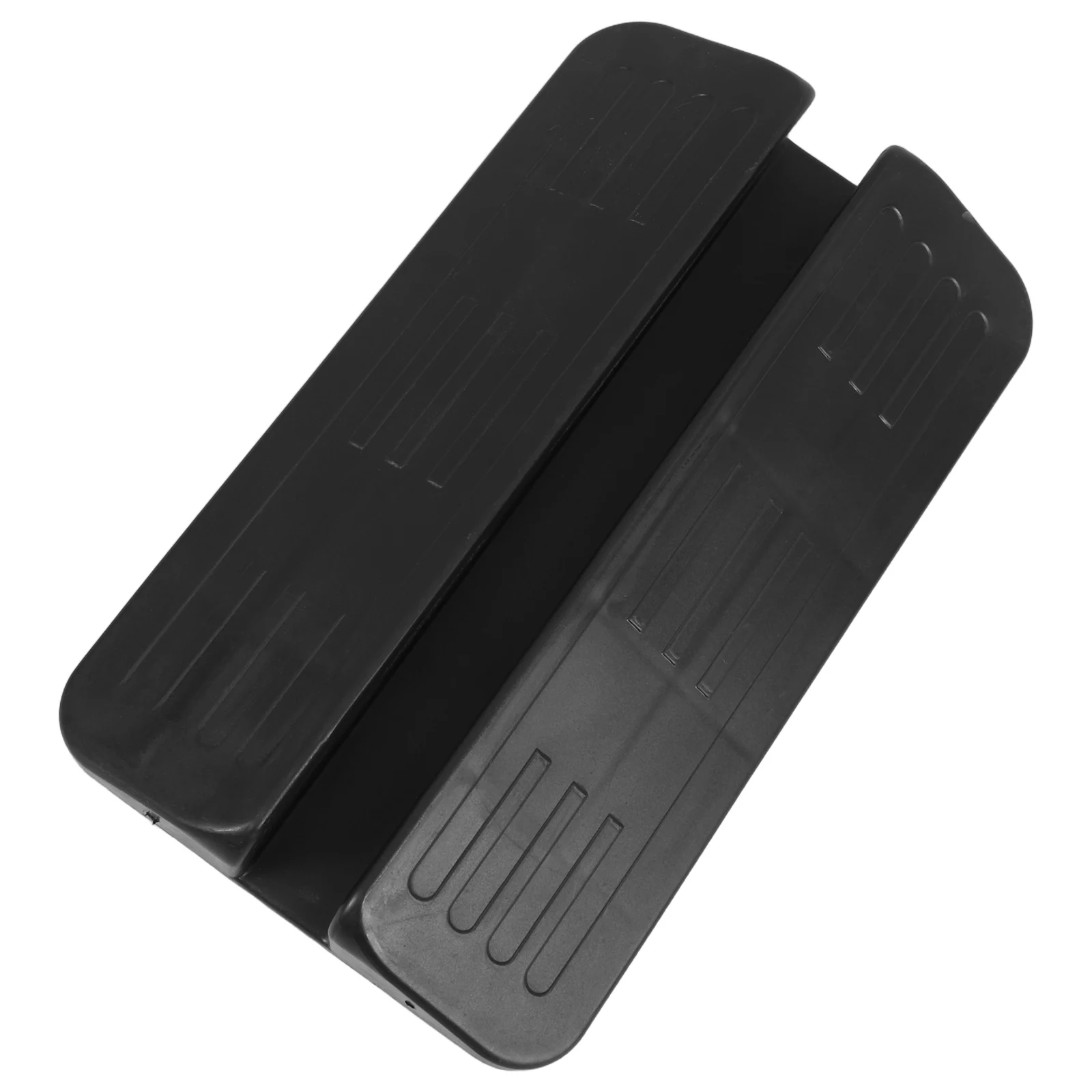 

Safety Door Gate Dog Support Feet Fence Black Plastic Bottom of Kick Plate