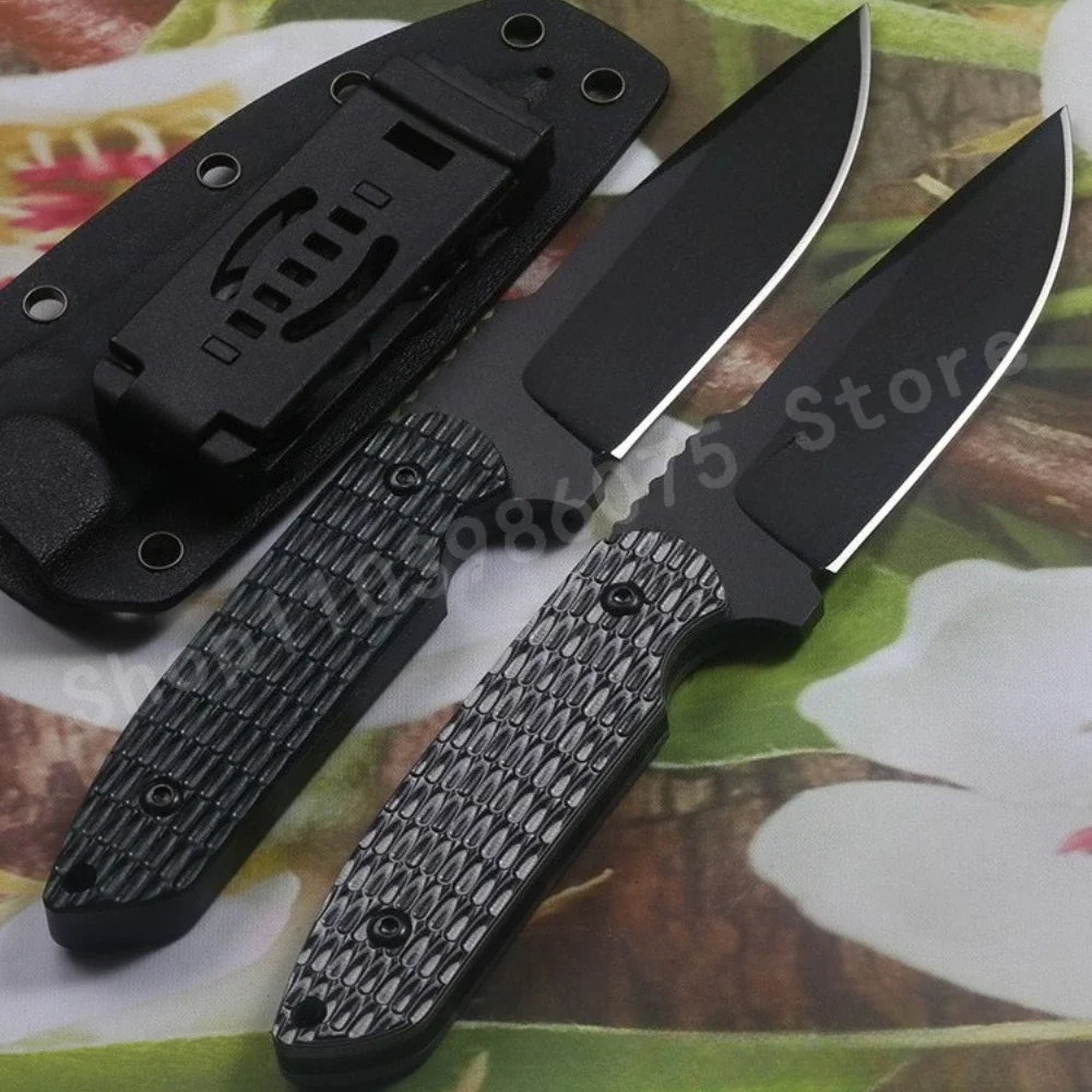 

Rockeye High-hardness D2 Outdoor Straight Knife G10 Handle High-carbon Steel for Tactical Survival Camping Hiking and Edc Use