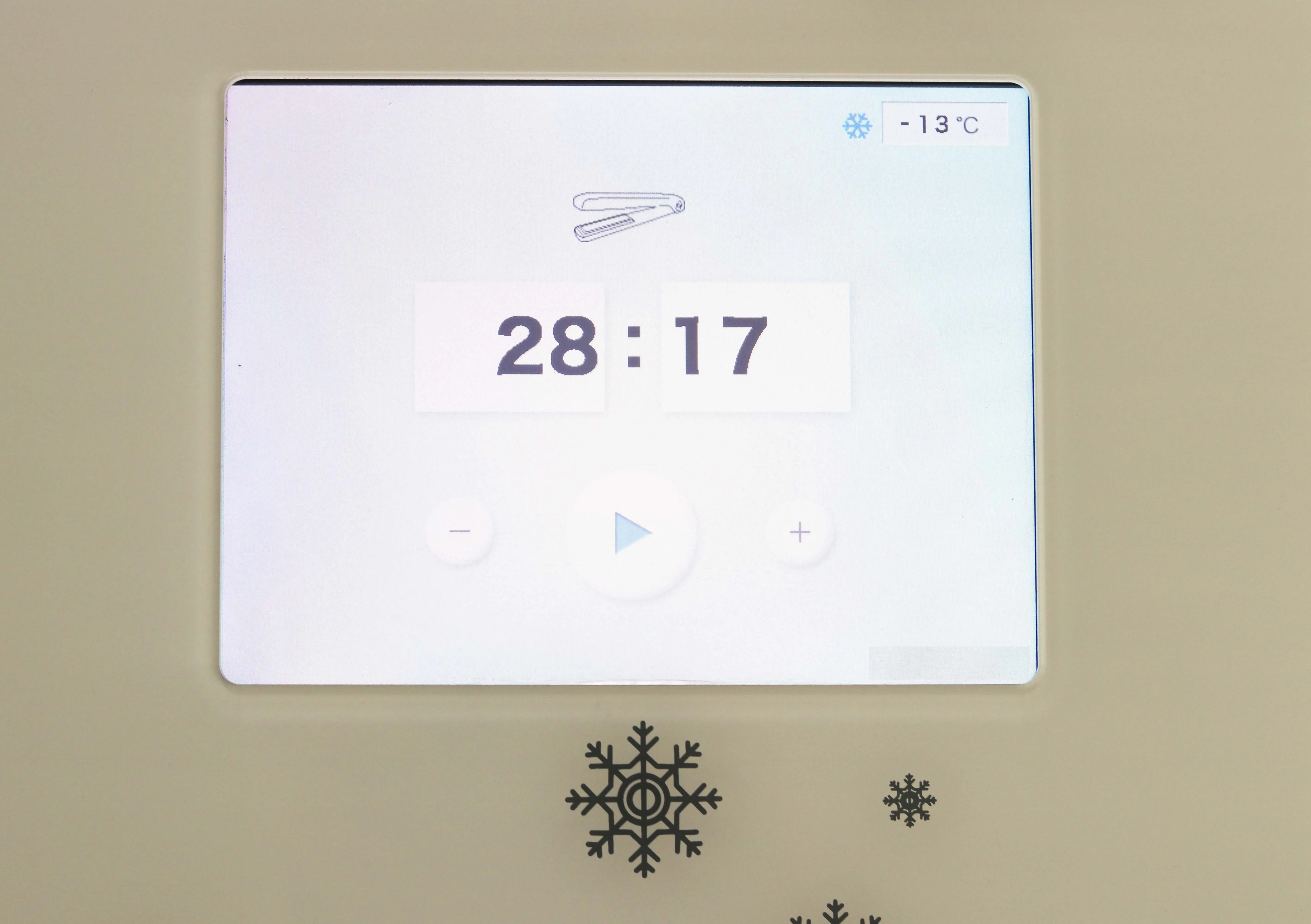 Mesin Penata Rambut Perawatan Besi Perangkat Tertutup Es Rambut Genggam Portabel untuk Salon Perawatan Rambut Beauty Pro Spa