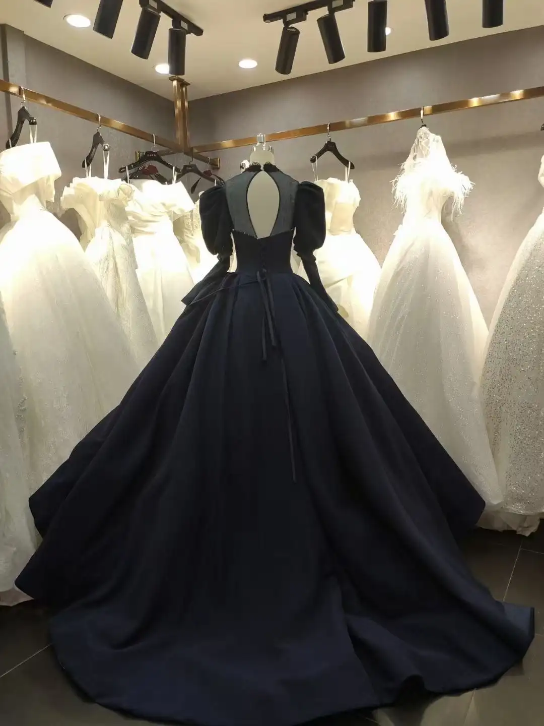 Gotik Siyah Gelinlik Şeffaf Se - Women'S Gothic Formal Wear incelemesi ve fiyatı