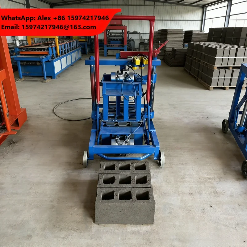 Factory Price Small Portable Brick Making Machine For Sale Manual Cement Brick Making Machine Concrete Block Molding Machine