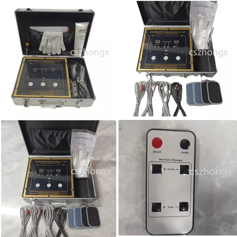DDS Bioelectric Physiotherapy Device Human Meridian Cell Repair Instrument Pain Relief Body Massage Therapy Tool
