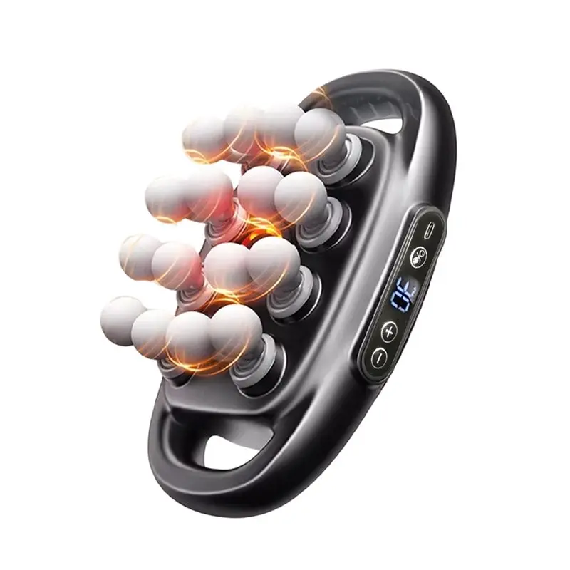 

SOFT-Deep Tissue Percussion Massage Gun 16 Head Electric Body Muscle Relaxation Tool For Back, Shoulders, Legs Feet