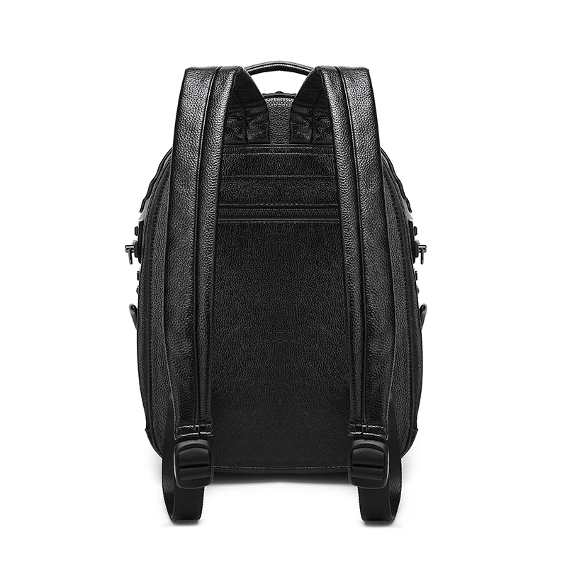Cross Border Y2K Fashionable Unique Shaped Backpack, Personalized Iron Blood Warrior Street Punk Style Unisex Backpack