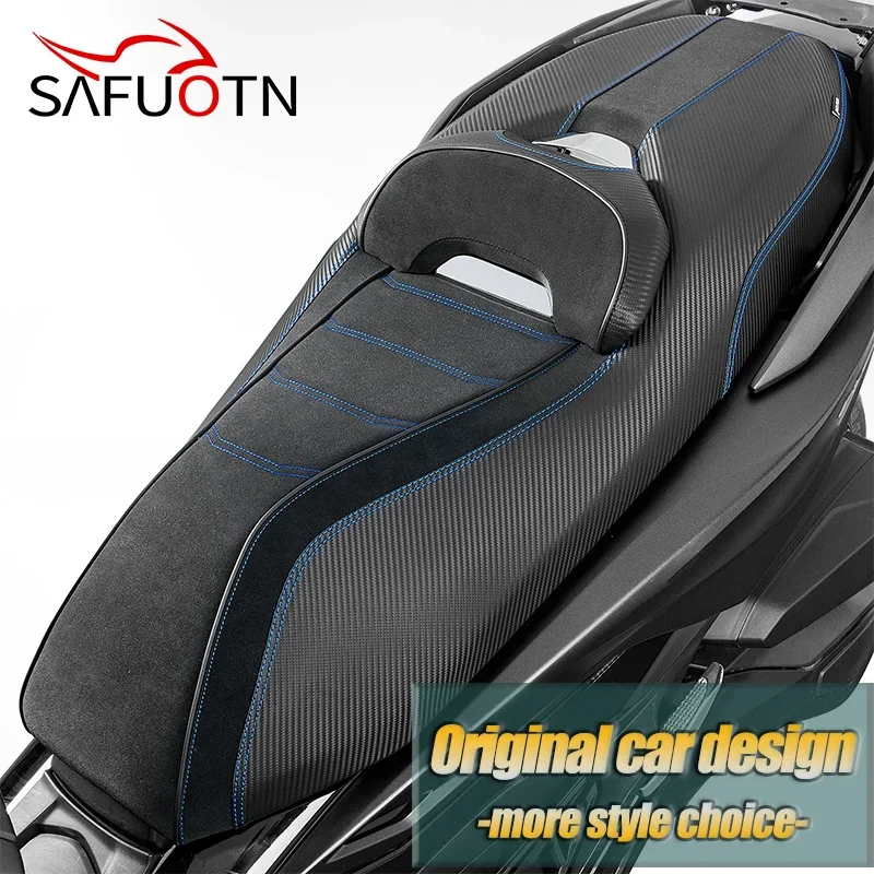 WOLFLINE 2-Up Integrated Seat Cushion For Honda Forza 125 350 NSS125 NSS350 2020-2024 One-Piece Seat Great Upgrade Comfort