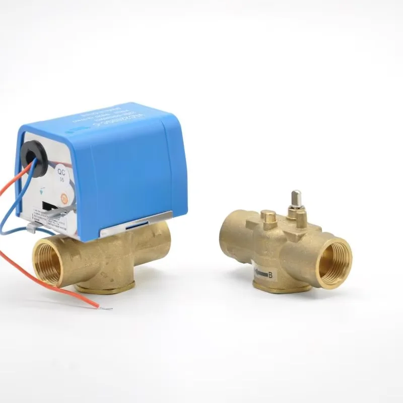 1″1/2″3/4″Electric valve VLC2200/2300GC-C air conditioning fan coil 2/3way solenoid valve garden irrigate motorized water valve