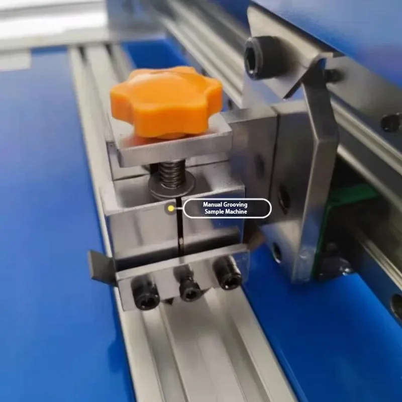 Portable Manual V Grooving Sample Machine Desktop Grey Board Slotting Machine for Gift Box Carton Sample Making