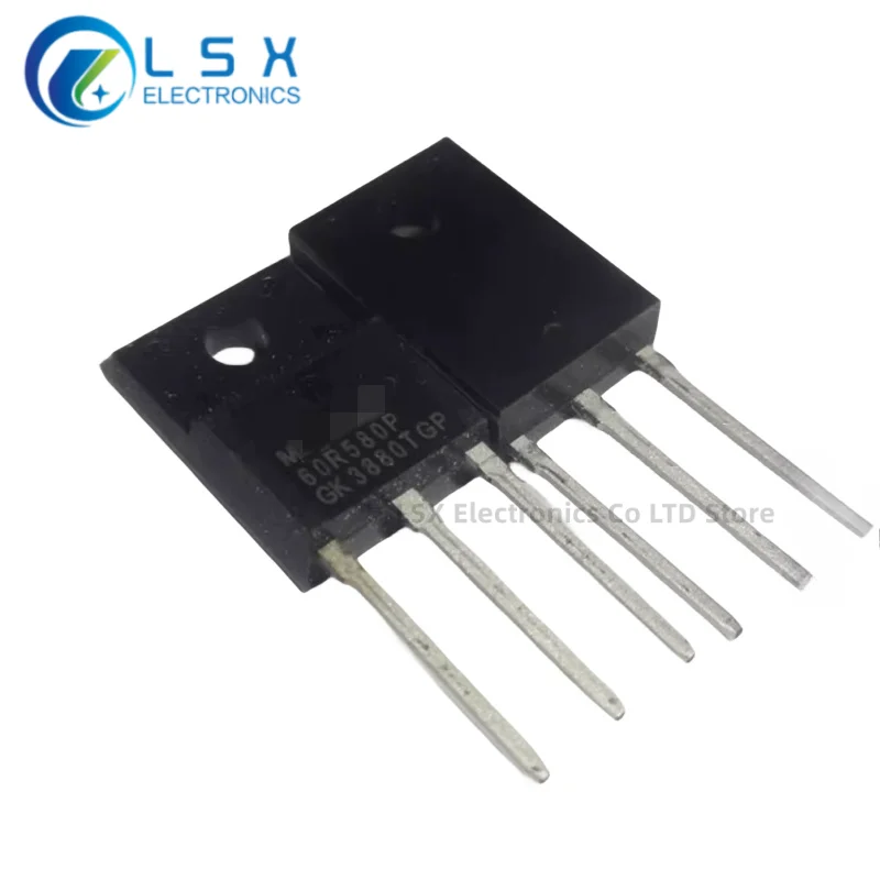 MMF60R580PTH TO-220F, 60R580P, original, em estoque, 10pcs