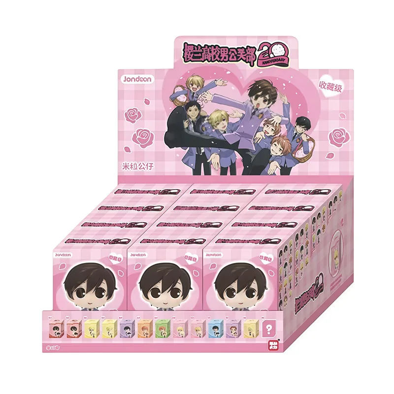 JANDOOM Ouran High School Host Club Haruhi Fujioka Tamaki Suou Anime Figuurmodel Rijstkorrel Pop Blind Box Speelgoed Verjaardagscadeaus