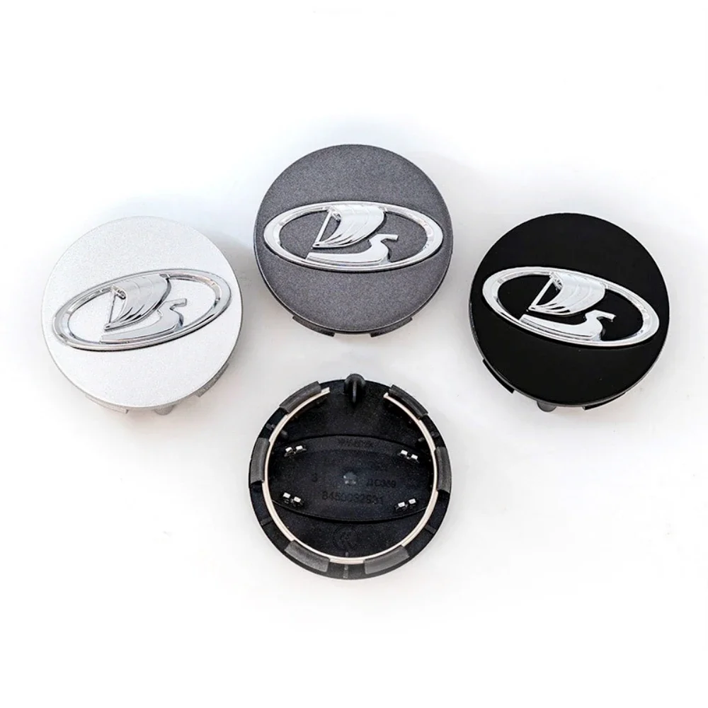 

4pcs ABS 57mm With LADA Emblem Logo Car Wheel Centrer Caps for Lada Vesta Niva XCODE Rim Hubcaps Cover Badge Styling Accessories