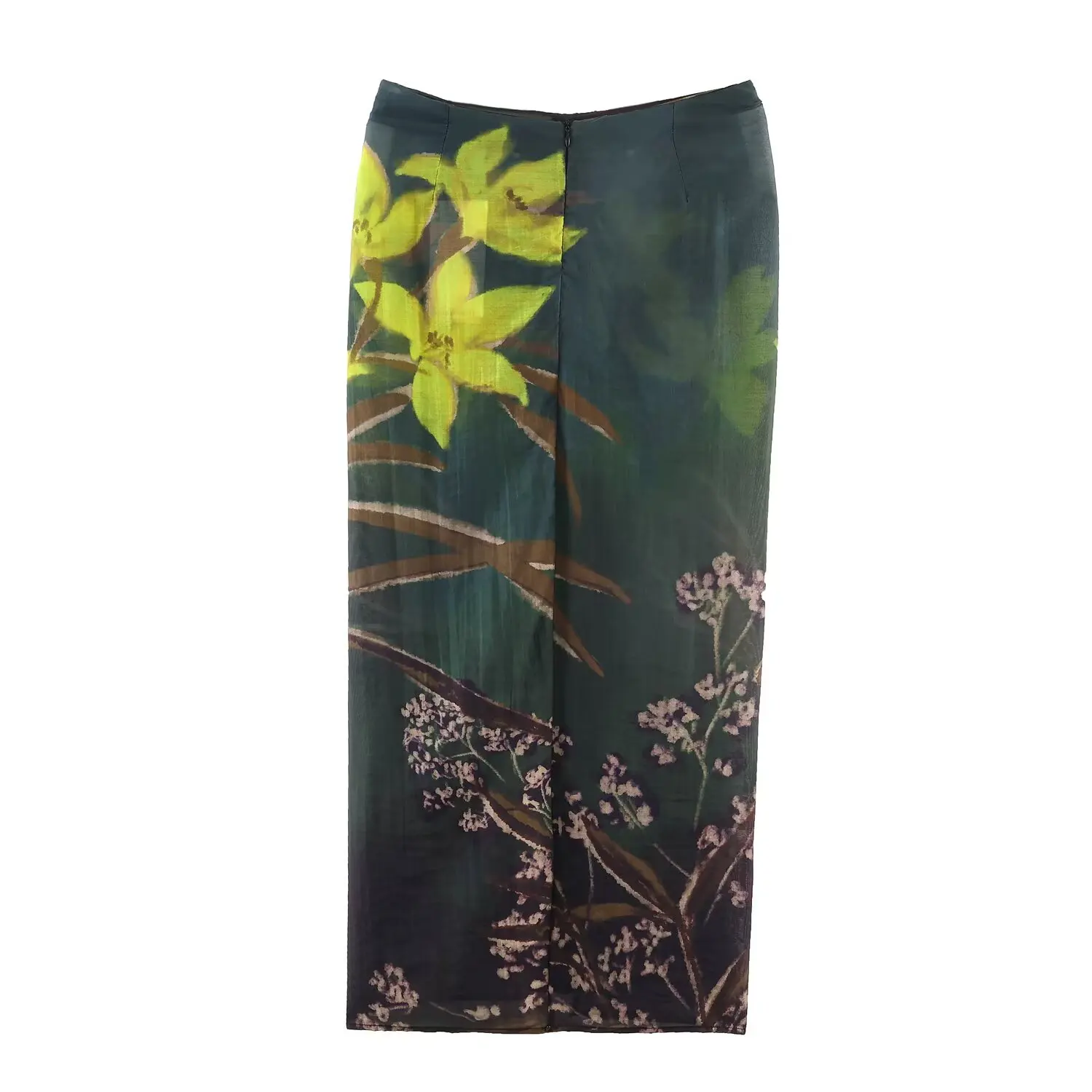 Women's Fashionable Floral Print Wrap Scarf   RSE4