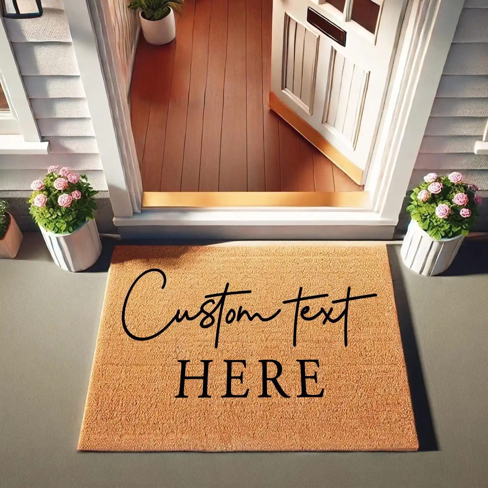 

Your Custom Text Design Your Slogan Doormat Housewarming Gift Personalized Entrance Welcome Doormat Welcome Rug Front Door Mat