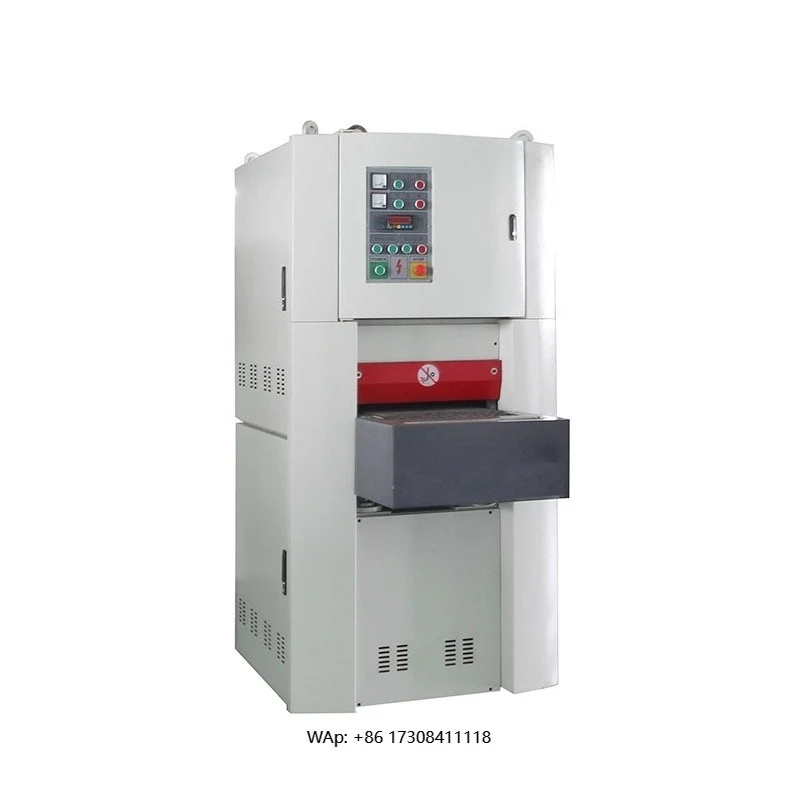 Stainless steel sheet automatic broadband sanding bot manipulation polishing machine