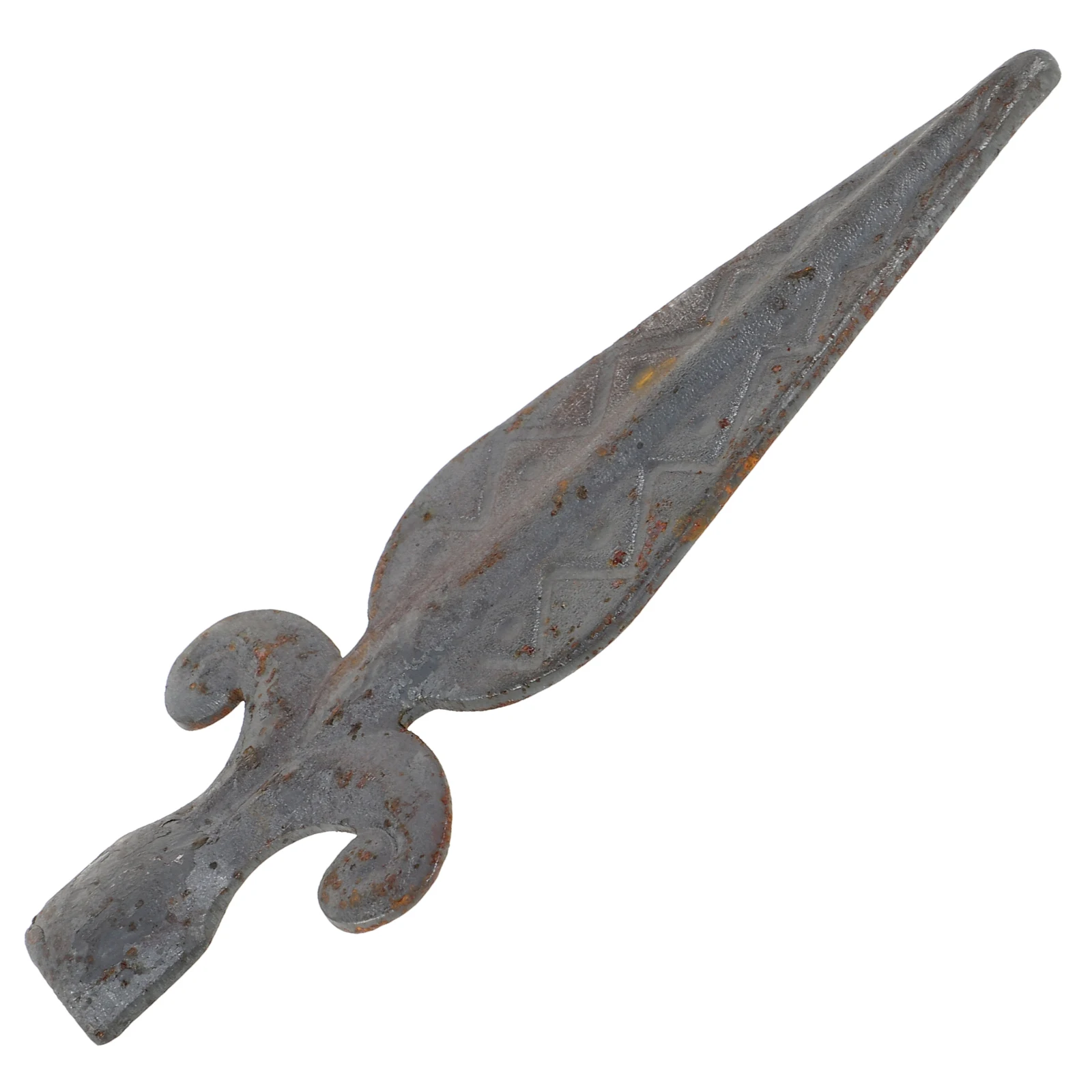 

Cast Iron Finials Decorative Fence Toppers Garden Yard Small Fence Finials Gate Metal Post Caps Spire Pointed Shape