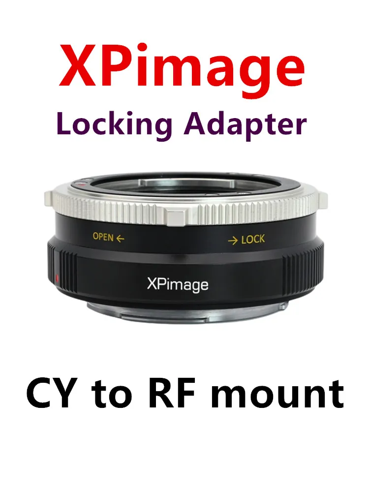 Contax CY 렌즈 용 XPimage 어댑터-CANON EOS RF 풀 프레임 미러리스 카메라, C/Y-RF R5C R7 R5 R6 R10 RED Komodo VISION