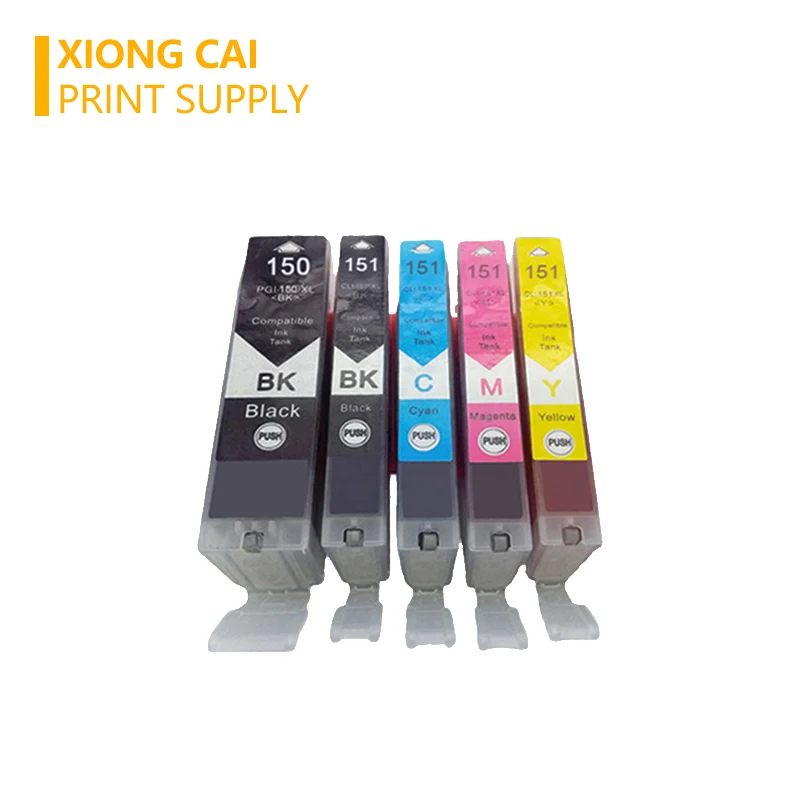 PGI 150 CLI 151 Ink Cartridge For canon PIXMA IP7210 MG5410 MG5510 MG6410 MG6610 MG5610 MX921 MX721 IX6810 PGI150 CLI151