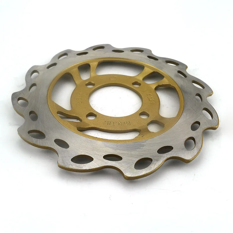 Brake Disc A Steel Disc 190mm Front Brake Flat Disc Floating Disc Brake Pads Suitable for Motorcycle and Off road Vehicles