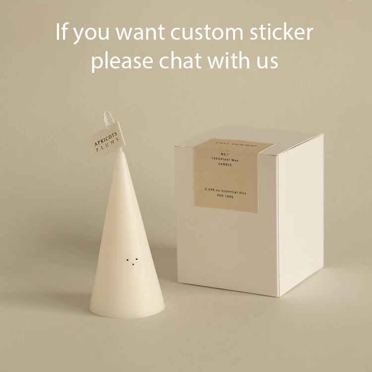 20pcs White Kraft Paper Box Cosmetics Bottle Candle Packaging Party Gift Perfume Essential Oil Handmade Soap Candy Wedding Favor