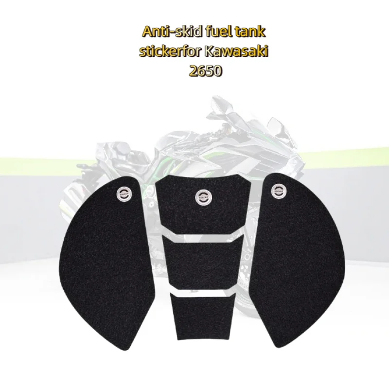 

for Kawasaki Z650 motorcycle fuel tank stickers modified fish bone paper anti-slip protection fuel tank side paster