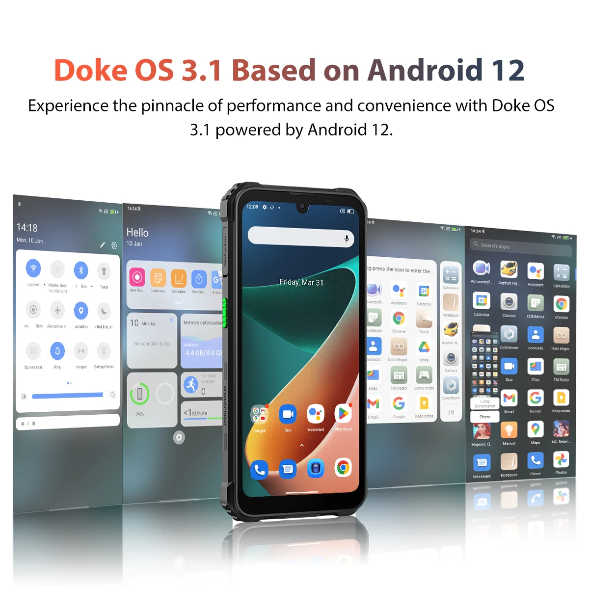 Blackview BV5300 PRO Rugged Phone, 6.1