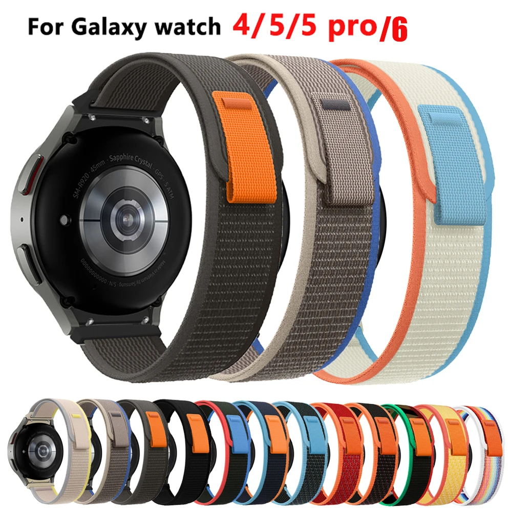 Trail Loop Band For Samsung Galaxy Watch 6 4 40mm 44mm Strap for Galaxy Watch 5 pro 40mm 44mm 45mm Watch 4 Classic 42mm Bracelet