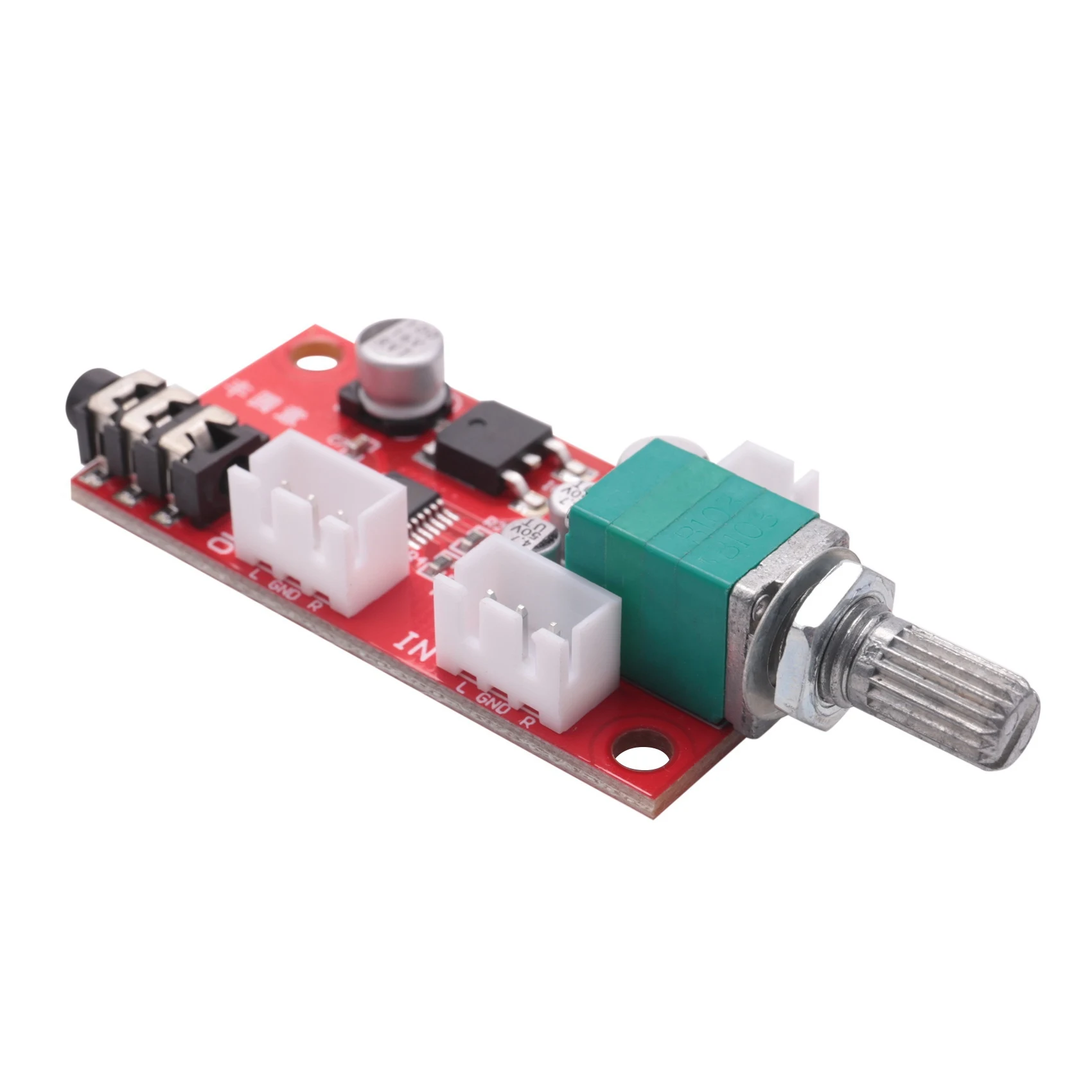 Miniatura Headphone Amplifier Board, pode ser usado como um pré-amplificador em vez de NE5532, MAX4410