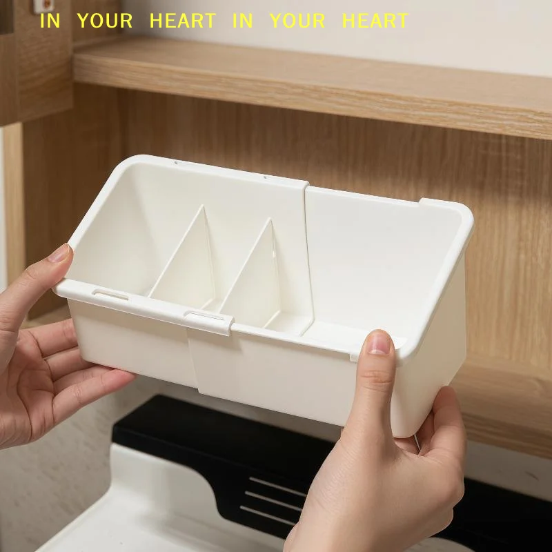 【X】Retractable Drawer Organizer With Expandable Design And Slots Perfect For Holding Cosmetics Stationery Small Items