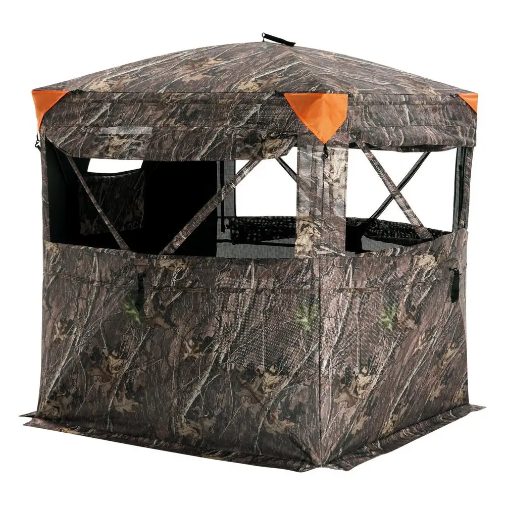 Abri de chasse 288 °   Panneau de base transparent 148x148x170cm Chasse