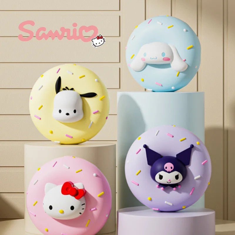 Sanrio Hellokitty Hand Warmer Kawaii Melody Kuromi Cinnamoroll Anime Characters Fiugre Winter Portable Warmer Charge Kids Gifts