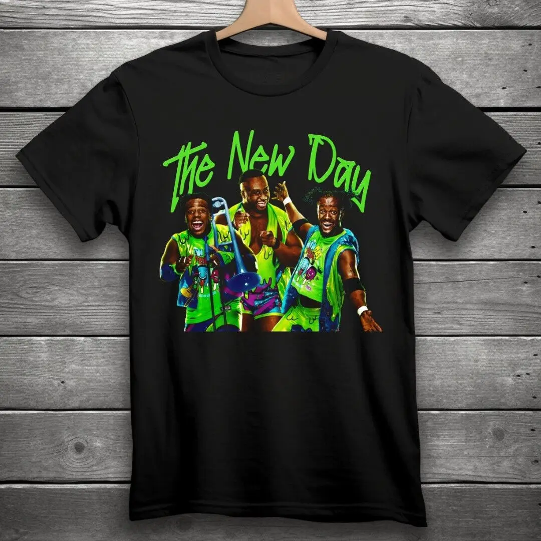 

The New Day Wrestling T-Shirt Black