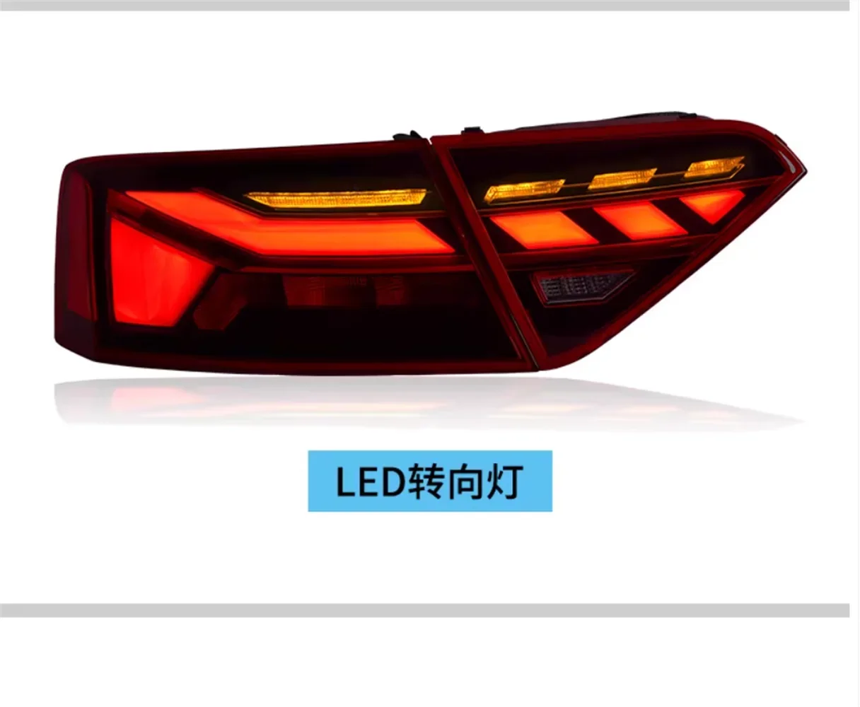 For 08-16 Audi A5 Car Led Tail light rear Lamp assembly Brake Driving Turn Signal Reversing lights 2pcs