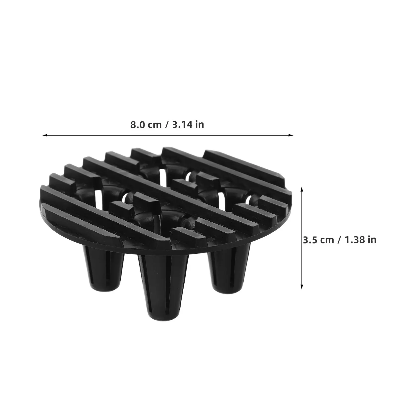 10Pcs Plastic Plant Pot Feet Risers Thickened Flower Pot Elevator for Drainage Indoor Outdoor Garden Anti-Rot Stand