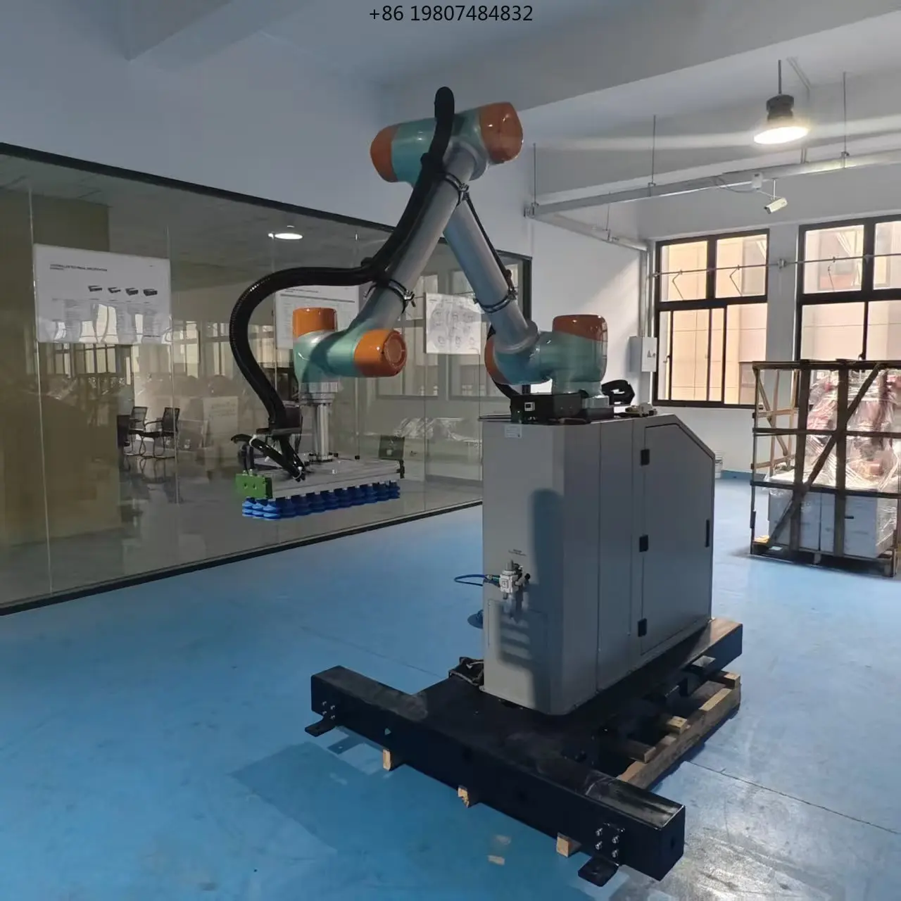 30kg Payload Industrial Collaborative Robot Arm, Customized Electric Gripper Cobot Palletizer Picking Factory Direct