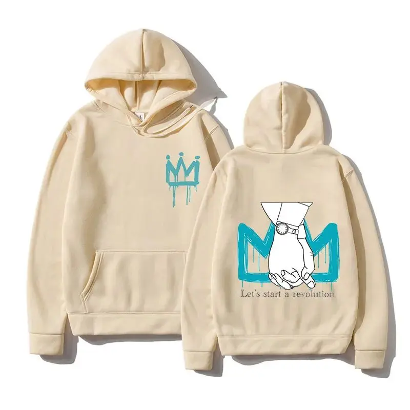 ملابس شارع ملكية شابة للنساء مع تيشيرت مستوحى من القلنسوة ، تيشيرت برسومات للجانبين ، تيشيرتات بأكمام قصيرة ، ملابس شارع علوية #6