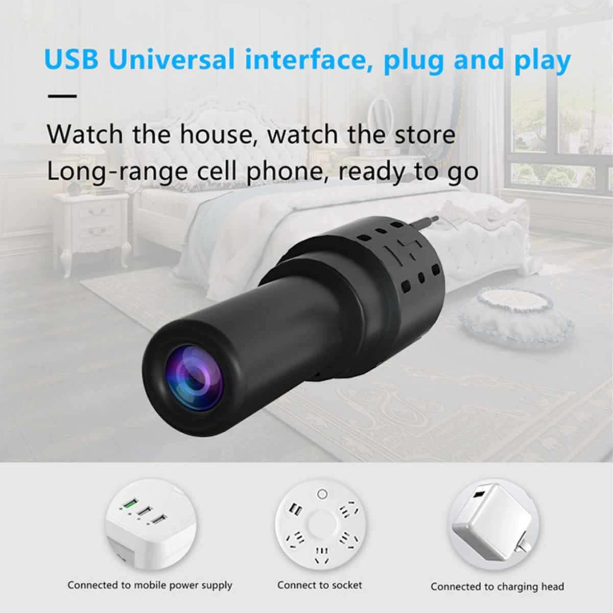 Mini WiFi Camera HD 1080P Indoor Monitor Security Protection Home Baby Video Surveillance IP Cam Audio Recorder