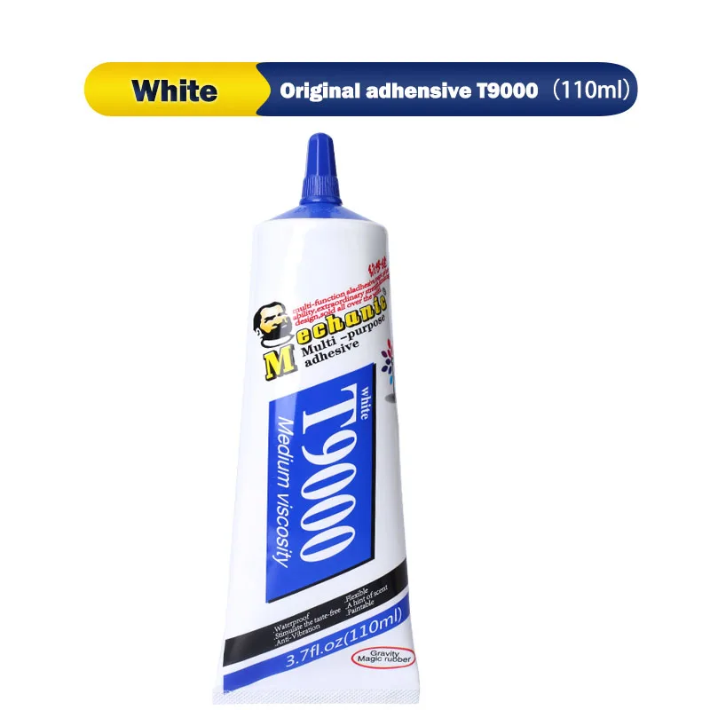 【MECHANIC】 T9000 wit Milieubescherming Geen corrosie Universele lijm voor reparatie van mobiele telefoonframes Handgemaakte sieraden